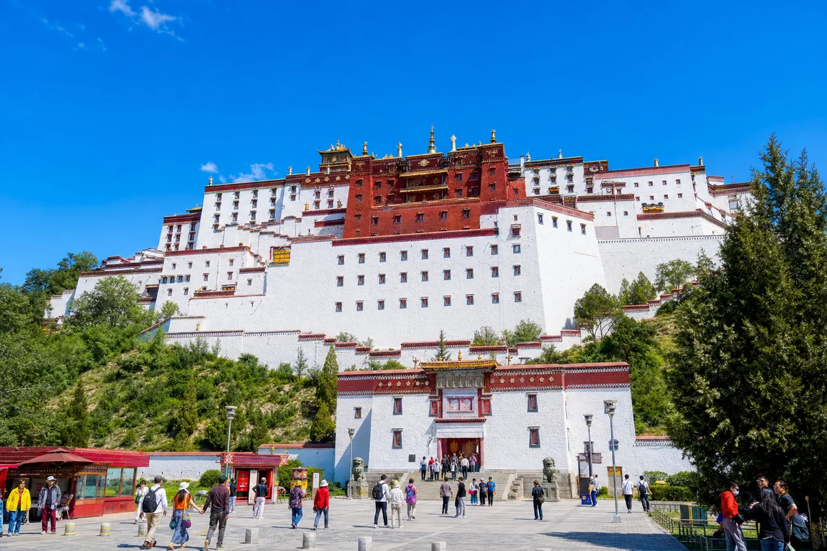 Putuo Zongcheng Temple in Chengde, a Tibetan-style temple modeled on the Potala Palace